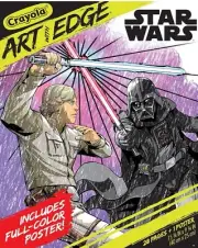 3 Crayola Art with Edge Star Wars Coloring Pages & Poster New Christmas Gift