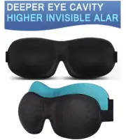 3D Eye Mask Sleeping Eye Mask SleepTravel Soft Comfortable Ultimate Blindfold AU