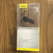 Jabra Bluetooth Headset BT2047 Black Wireless Charging Cable Earhook Quick Start