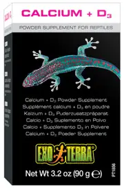 Exo Terra Calcium + D3 Powder - 90gm (PT1856)