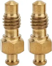 Oil Disc Brake Bleed Nipple Titanium Screws Set Road Accessories (金)