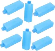 Gadpiparty 8pcs Packs Ice Packs for Air Conditioner Reusable Freezer Blocks for Cool Bags and Lunch Boxes Portable Cooling for Shipping Food Home and Camping