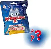 UCC Distributing PET Simulator X - Mystery Pet Minifigure Toys with Collector Clip - Blind Bag 1 Pack and Chance of DLC Code - Surprise Collectable