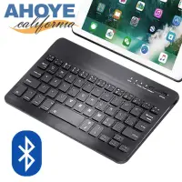 在飛比找momo購物網優惠-【AHOYE】10吋超薄迷你無線鍵盤 適用手機、平板