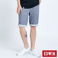 在飛比找蝦皮商城優惠-EDWIN 503 五袋牛仔短褲(灰色)-男款