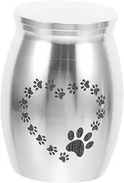 Pet Urn for Dog Ashes Durable Keepsake Cremation Jar for Cats Dogs Memorial Container with Lid Pet Memorial Present Urn