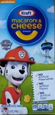 Kraft Paw Patrol Limited Edition Macaroni and Cheese (Pack of 3) 5.5 Ounce Boxes