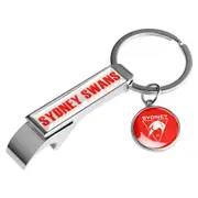 Sydney Swans AFL Can & Bottle Opener Key Ring