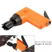 Electric String Winder Cutter Restringing Tool Rechargeable for Guitars Bass