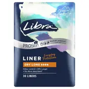 Libra Liner Dry Long 30 Pack