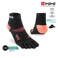 在飛比找博客來優惠-injinji Trainer訓練五趾短襪FX M 蜜桃