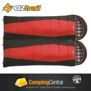 2 X OZTRAIL ALPINE VIEW JUMBO -12 Cel (230x90cm) Double Twin Sleeping Bag