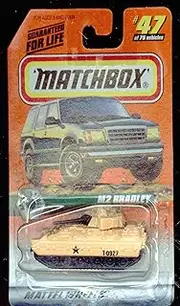 Matchbox 1998-47/75 Rough 'N Tough M2 Bradley 1:64 Scale