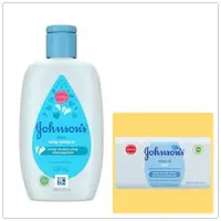 在飛比找森森購物網優惠-JOHNSONS嬌生嬰兒 古龍 香水 100ml*3+嬰兒皂