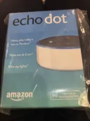 " Alexa" Echo Dot (2nd Generation) Smart Speaker White
