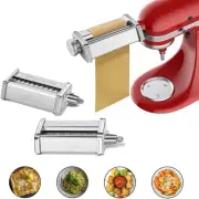 Pasta Attachment for Kitchenaid Stand Mixer Included Pasta Sheet Roller, Spag...