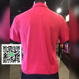 Nike GOLF 運動 POLO衫 男款 上衣 粉色款  NIKE 條紋 機能排汗