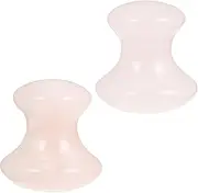 2Pcs Natural Scraping Plates for Face Massage Beauty Scraping Board for Skin Lifting Relaxation Multi Functional Body Scraping Plates for Neck Shoulder Foot and Back
