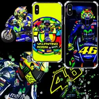 在飛比找蝦皮購物優惠-羅西 摩托機車VR46 手機殼 通用iPhone 三星 vi