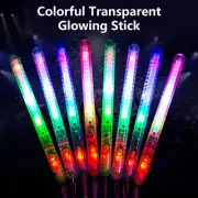 5/10/20PCS Glowsticks Colour Changing Party Glow LED Flashing Stick Wand in Dark