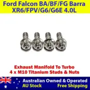 Titanium Exhaust Manifold To Turbo Stud Kit For Ford Falcon XR6 BA/BF/FG 4.0L