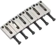 STARTIST Set of 6 Guitar Bridge Saddles for Tremolo Systems on 6 String Guitars, 10.8mm B