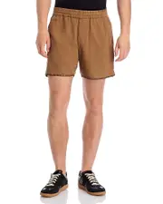 Madewell Everywhere Regular Fit Stitch Trim Shorts