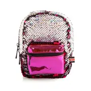 MDI BooBoo Backpack Minis Sequin Fuchsia Mini Bag/Purse 11x13cm Kids 3y+