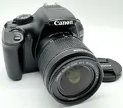 Used Canon EOS 1100D w. EF-S 18-55mm F3.5-5.6 III Lens S/N 110107