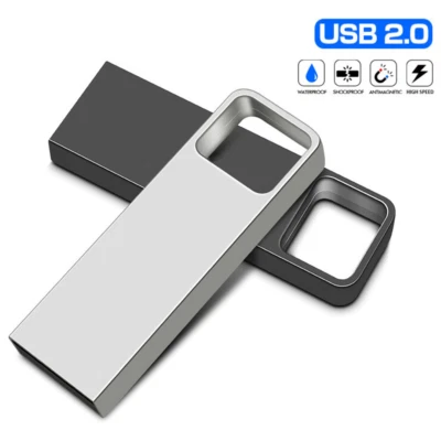 Micro USB Flash Drive Metal Memory Stick USB2.0 512/256/128/64/32GB High Speed
