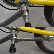 Light weight Carbon Steel Cranks Arm Puller Bicycles Pedals Removal Tool