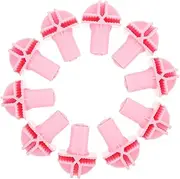 Small Plastic Spinner Wheel Adapters 10pcs Cat Cage Caster Accessories Universal Clip-on Design