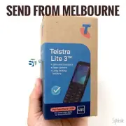 NEW TELSTRA LITE 3 4GX 4G VoLTE OK Alcatel 3080T Slim Push Button Senior Phone