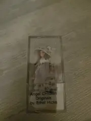 NIB Dollhouse Miniature Artist Doll by Ethel Hicks of Angel Children