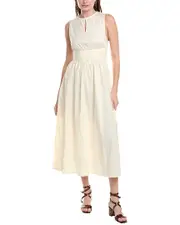 WeWoreWhat Keyhole Midi Dress