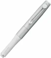 ZENTO Signature Model Silver Ballpoint Pen 0.38mm Ink Color Black UBZH38.26 With Original Stylus Ballpoint Touch Pen
