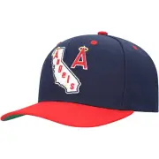 Men's Mitchell & Ness Navy California Angels Cooperstown Collection All In 2.0