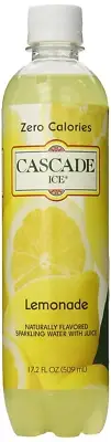 Sparkling Water, Lemonade, 17.2 Ounce (Pack of 12)