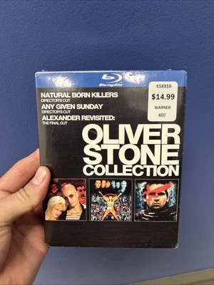 Oliver Stone Collection (Blu-ray Disc, 2010, 3-Disc Set, Collectors Edition) NEW