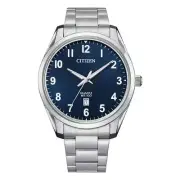 Citizen Dress Quartz Men's Blue Watch BI1031-51L Stainless Steel Quartz