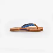 Hari Mari Women's Shibori Arch Support Flip Flops Indigo - 2650-308, Indigo