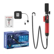 Articulating Industrial Endoscope borescope with 8.5mm Snake Camera 8LED light
