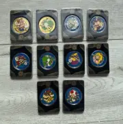 Nintendo Super Mario Challenge Coin Bundle X 10 - Very Rare Brand New