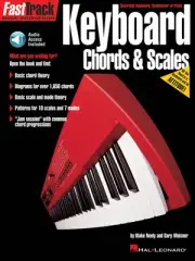 FastTrack Keyboard Method Chords Scales Piano Beginner Lesson Book Online Audio