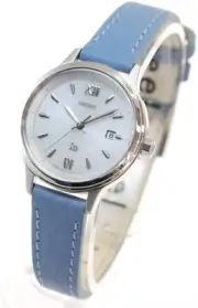 ORIENT iO Watch SOLAR Quartz Made in Japan RN-WG0417S Ladies White Leather band