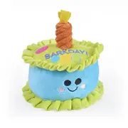 Mix Or Match 20 Barkday Cake Dog Toy Green Blue