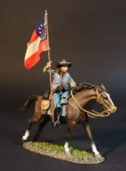 Standard Bearer, 1st Cherokee Mounted Rifles - CHK-02 John Jenkins Designs
