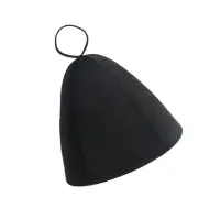 Skin Friendly Wool Felt Hat for Hair Protection and Easy Care in Sauna