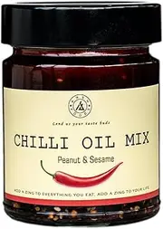 Ansh Foods Chilli Oil Peanut & Sesame, 250 g