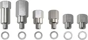 Labymos 6pcs LS Master Adapter Set Engine Oil & Coolant Sensor 1/8 3/8 1/2 NPT LS1 LS3 Replacement for Chevy Chevrolet Small Block Big Block LS2 LQ4 LQ9 LS6 L92 L99 L33 LR4 551156